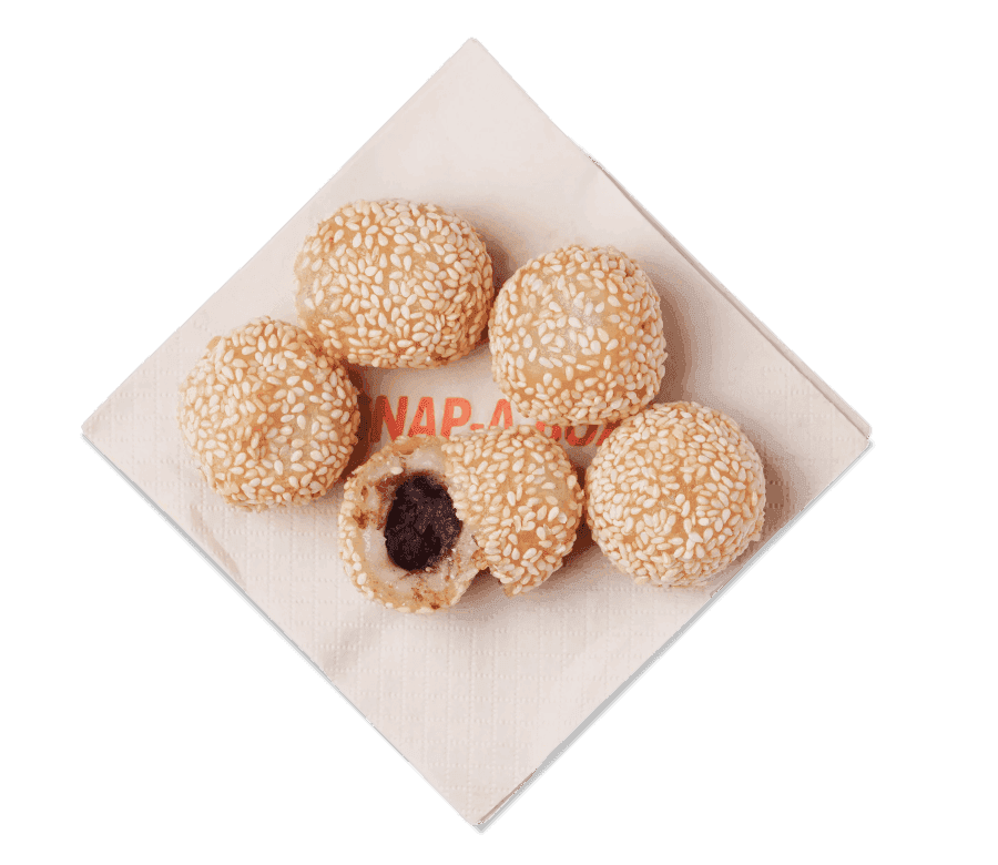 Red Bean Sesame Balls (5)